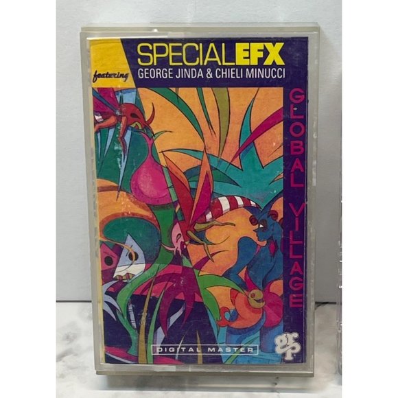 Special EFX Global Village Smooth Jazz Cassette Tape 1992 George Jinda Minucci - Picture 2 of 4